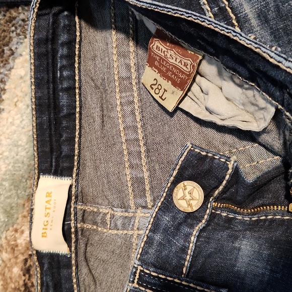 Big star jeans bootcut sz 28L - Picture 2 of 3